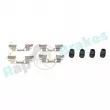 Kit d'accessoires, plaquette de frein à disque RAP BRAKES R-U0362 - Visuel 1