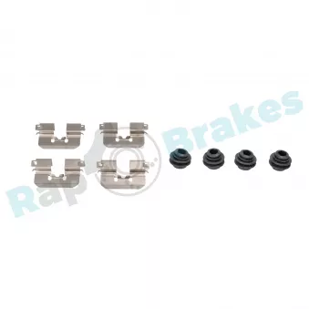 Kit d'accessoires, plaquette de frein à disque RAP BRAKES R-U0361