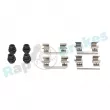 Kit d'accessoires, plaquette de frein à disque RAP BRAKES R-U0360 - Visuel 1