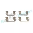 Kit d'accessoires, plaquette de frein à disque RAP BRAKES R-U0358 - Visuel 2