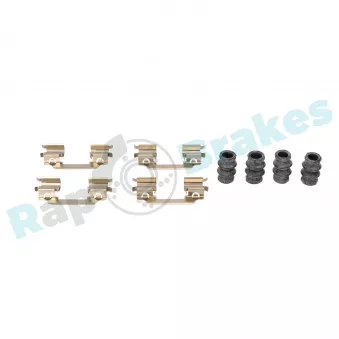 Kit d'accessoires, plaquette de frein à disque RAP BRAKES R-U0356