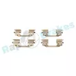 Kit d'accessoires, plaquette de frein à disque RAP BRAKES R-U0356 - Visuel 2