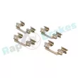 Kit d'accessoires, plaquette de frein à disque RAP BRAKES R-U0356 - Visuel 3