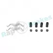 Kit d'accessoires, plaquette de frein à disque RAP BRAKES R-U0354 - Visuel 1