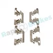 Kit d'accessoires, plaquette de frein à disque RAP BRAKES R-U0350 - Visuel 3