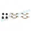 Kit d'accessoires, plaquette de frein à disque RAP BRAKES R-U0349 - Visuel 1