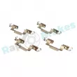 Kit d'accessoires, plaquette de frein à disque RAP BRAKES R-U0349 - Visuel 3