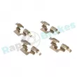 Kit d'accessoires, plaquette de frein à disque RAP BRAKES R-U0348 - Visuel 3