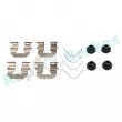 Kit d'accessoires, plaquette de frein à disque RAP BRAKES R-U0347 - Visuel 1