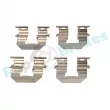 Kit d'accessoires, plaquette de frein à disque RAP BRAKES R-U0347 - Visuel 2