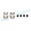 Kit d'accessoires, plaquette de frein à disque RAP BRAKES R-U0344 - Visuel 1