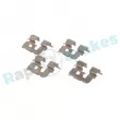 Kit d'accessoires, plaquette de frein à disque RAP BRAKES R-U0344 - Visuel 3