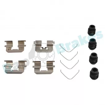 Kit d'accessoires, plaquette de frein à disque RAP BRAKES R-U0340