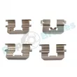 Kit d'accessoires, plaquette de frein à disque RAP BRAKES R-U0340 - Visuel 2