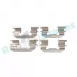 Kit d'accessoires, plaquette de frein à disque RAP BRAKES R-U0337 - Visuel 2