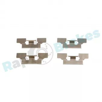 Kit d'accessoires, plaquette de frein à disque RAP BRAKES R-U0336