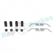 Kit d'accessoires, plaquette de frein à disque RAP BRAKES R-U0335 - Visuel 1