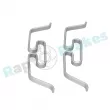 Kit d'accessoires, plaquette de frein à disque RAP BRAKES R-U0335 - Visuel 3
