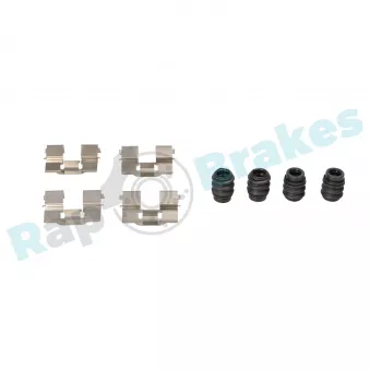 Kit d'accessoires, plaquette de frein à disque RAP BRAKES R-U0331