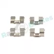Kit d'accessoires, plaquette de frein à disque RAP BRAKES R-U0331 - Visuel 2