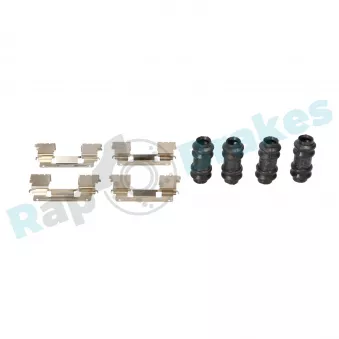 Kit d'accessoires, plaquette de frein à disque RAP BRAKES R-U0330