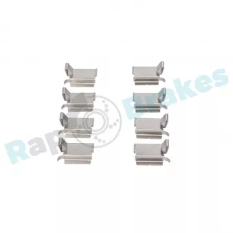 Kit d'accessoires, plaquette de frein à disque RAP BRAKES R-U0329