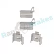 Kit d'accessoires, plaquette de frein à disque RAP BRAKES R-U0329 - Visuel 3