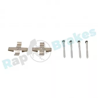 Kit d'accessoires, plaquette de frein à disque RAP BRAKES R-U0328