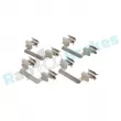 Kit d'accessoires, plaquette de frein à disque RAP BRAKES R-U0325 - Visuel 2