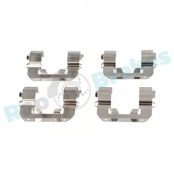 Kit d'accessoires, plaquette de frein à disque RAP BRAKES R-U0324