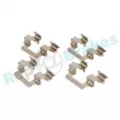 Kit d'accessoires, plaquette de frein à disque RAP BRAKES R-U0323 - Visuel 2