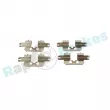 Kit d'accessoires, plaquette de frein à disque RAP BRAKES R-U0321 - Visuel 1