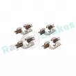 Kit d'accessoires, plaquette de frein à disque RAP BRAKES R-U0321 - Visuel 2