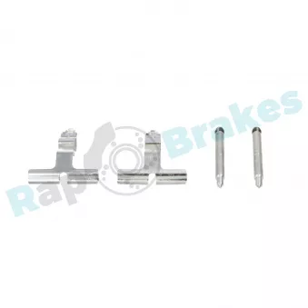 Kit d'accessoires, plaquette de frein à disque RAP BRAKES R-U0319