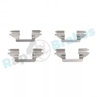 Kit d'accessoires, plaquette de frein à disque RAP BRAKES R-U0317