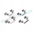 Kit d'accessoires, plaquette de frein à disque RAP BRAKES R-U0317 - Visuel 2