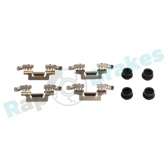 Kit d'accessoires, plaquette de frein à disque RAP BRAKES R-U0315