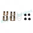 Kit d'accessoires, plaquette de frein à disque RAP BRAKES R-U0314 - Visuel 1