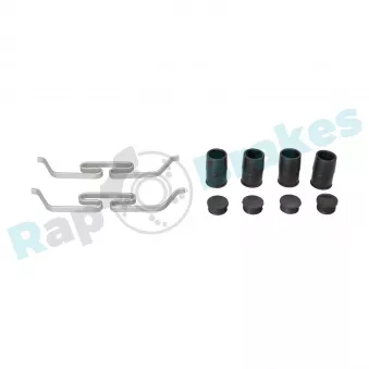 Kit d'accessoires, plaquette de frein à disque RAP BRAKES R-U0313