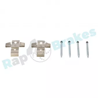 Kit d'accessoires, plaquette de frein à disque RAP BRAKES R-U0311