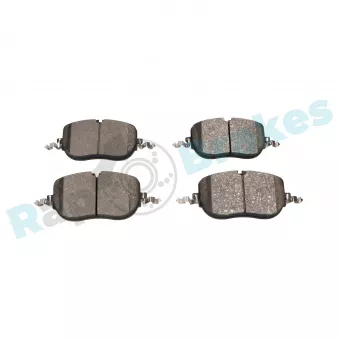 Jeu de 4 plaquettes de frein avant RAP BRAKES R-P1713