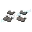 Jeu de 4 plaquettes de frein avant RAP BRAKES R-P1693 - Visuel 1