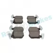 Jeu de 4 plaquettes de frein avant RAP BRAKES R-P1693 - Visuel 3