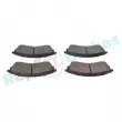 Jeu de 4 plaquettes de frein avant RAP BRAKES R-P1690 - Visuel 2