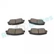 Jeu de 4 plaquettes de frein avant RAP BRAKES R-P1687 - Visuel 2