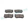 Jeu de 4 plaquettes de frein avant RAP BRAKES R-P1679 - Visuel 1