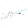 Flexible de frein arrière gauche RAP BRAKES R-H1463 - Visuel 1