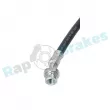Flexible de frein avant droit RAP BRAKES R-H1423 - Visuel 2