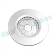 Jeu de 2 disques de frein avant RAP BRAKES R-D1132C - Visuel 2
