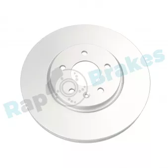 Jeu de 2 disques de frein avant RAP BRAKES R-D1128C